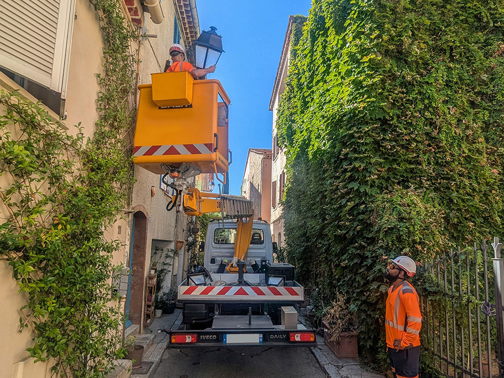 rénovation de l’éclairage public