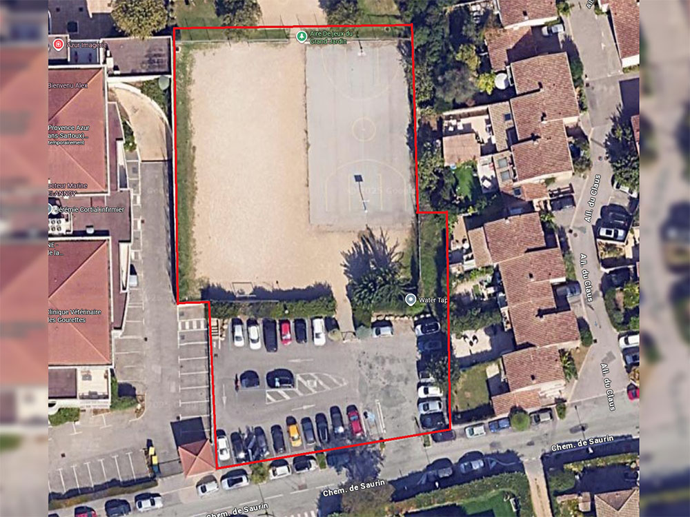 Grand Jardin : réaménagement de l’aire de jeux et extension du parking