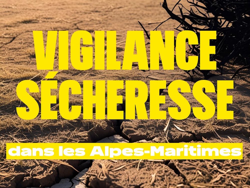 Sécheresse : le département des Alpes-Maritimes placé en vigilance