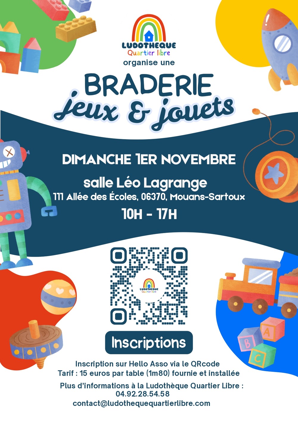 BRADERIE JEUX ET JOUETS