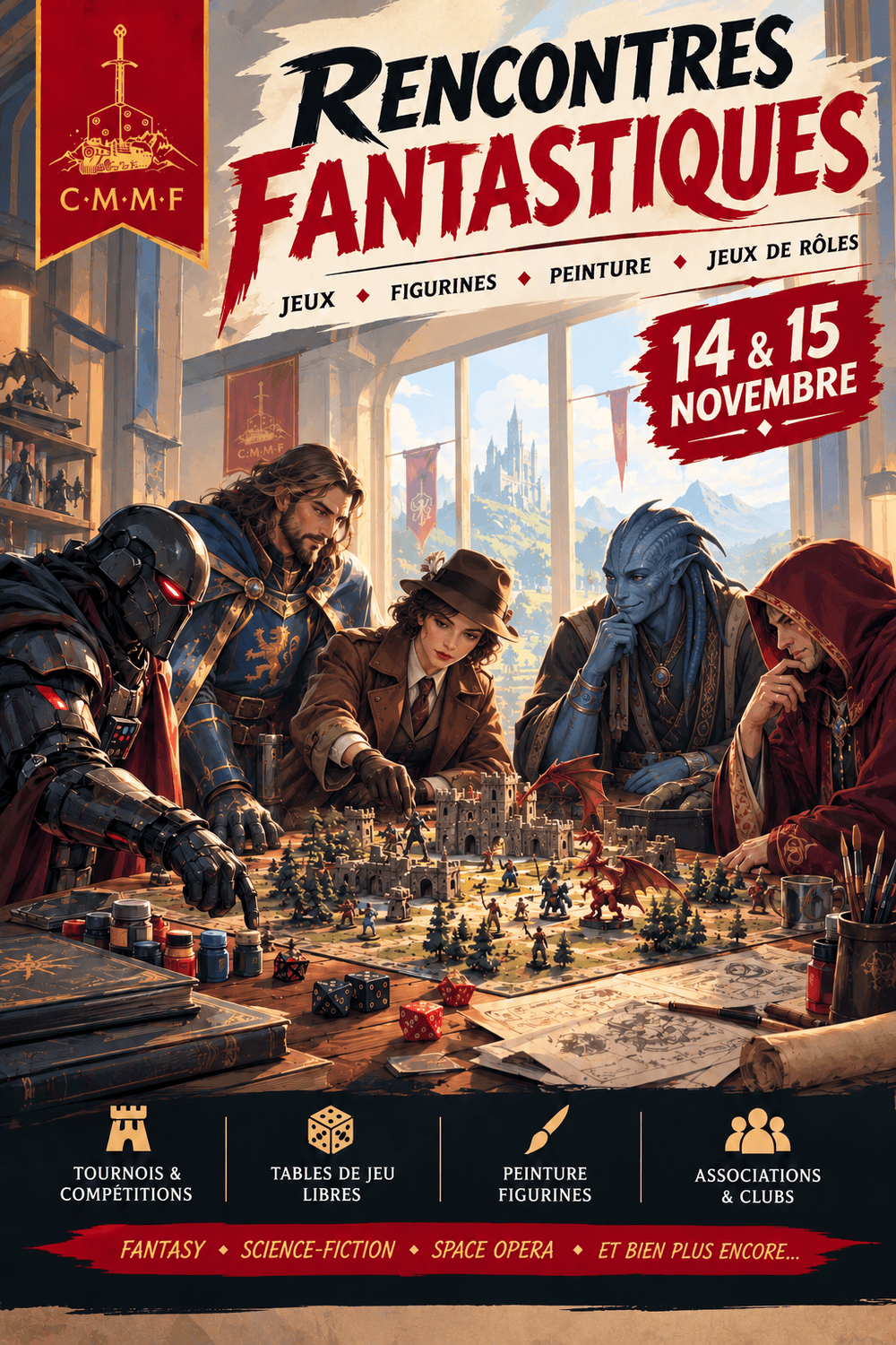 2026-11-14 & 15 Rencontres fantastiques AGENDA