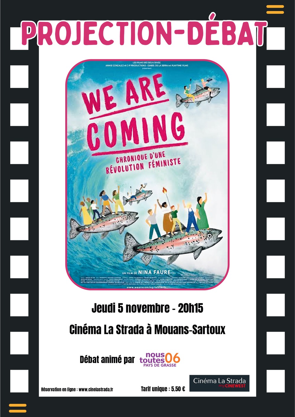 ciné-débat we are coming agenda