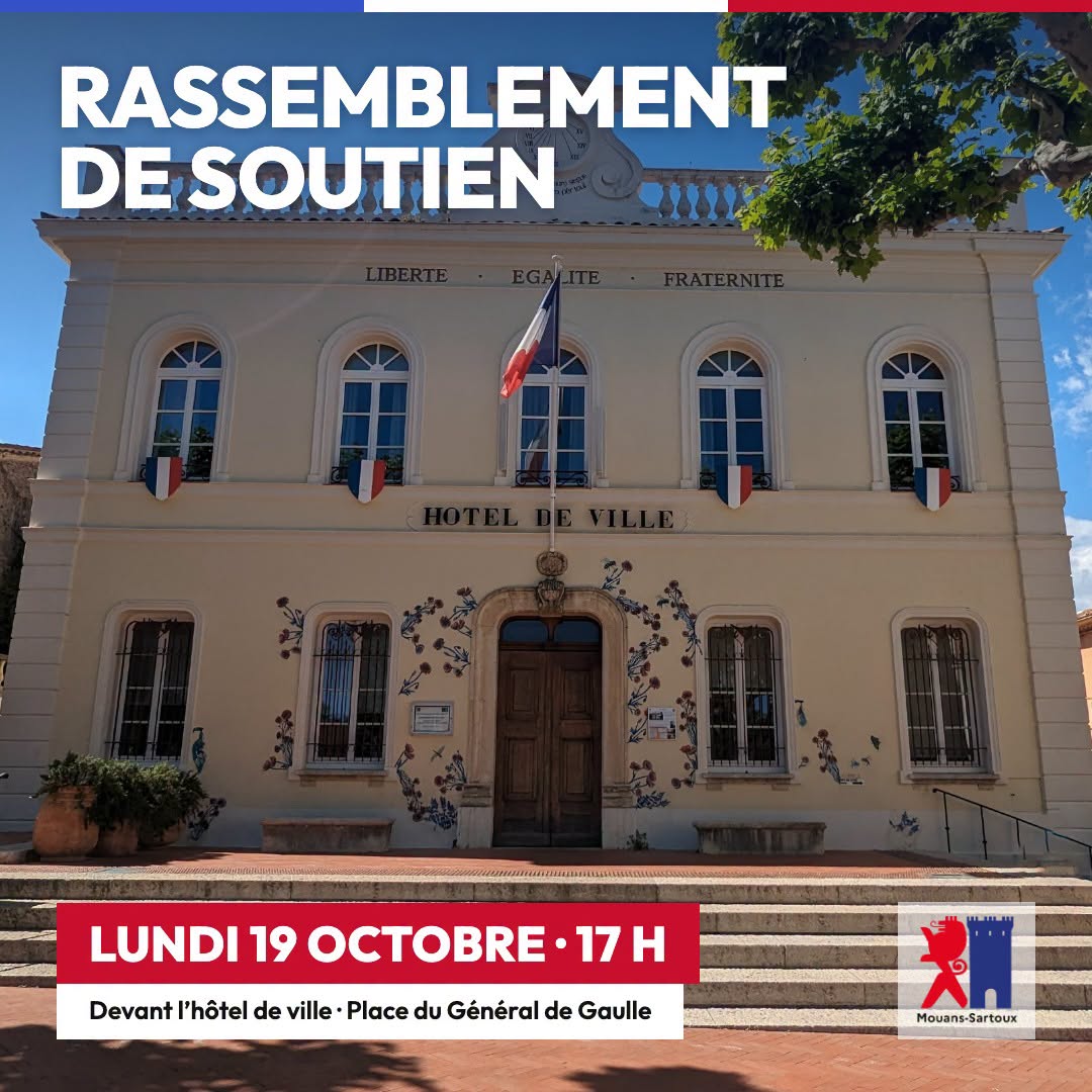 Rassemblement solidaire ce lundi 19 octobre